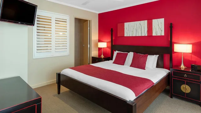شقة بريميير بإطلالة على البحر بغرفتي نوم، Oaks Hervey Bay Resort and Spa 4/10