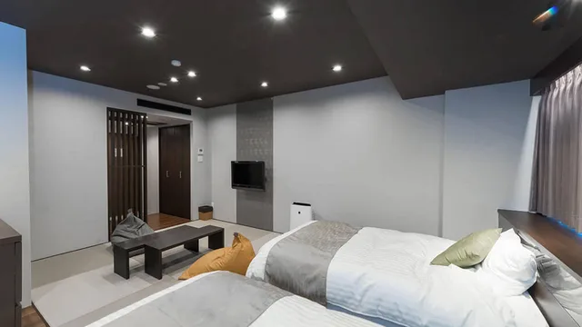 Semi Western, Style, 2 Beds، Centrale Hotel Kyotango 1/1