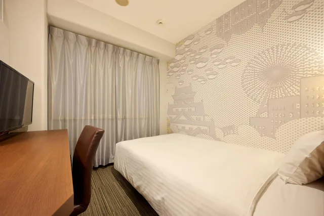 Semi Room, Single, Semi Double Bed، Via Inn Shin Osaka 2/6