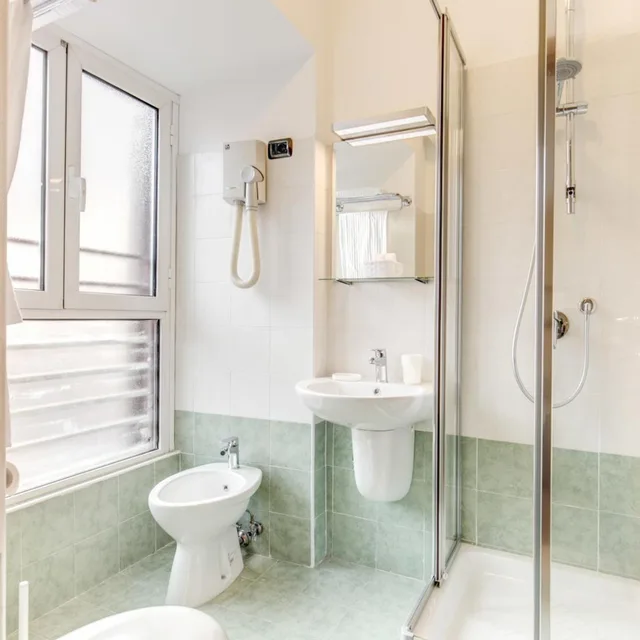 غرفة رباعية، Hotel Flavio Rome 5/5