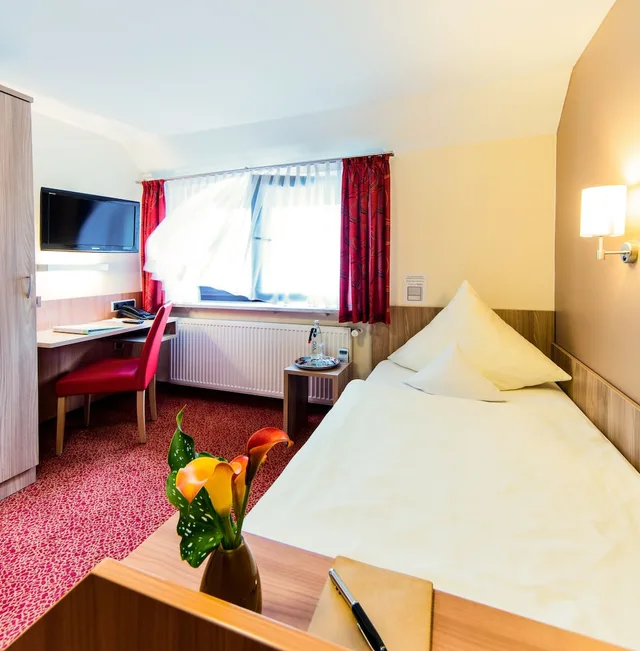 غرفة قياسية مفردة، Ambient Hotel Am Europakanal 6/10