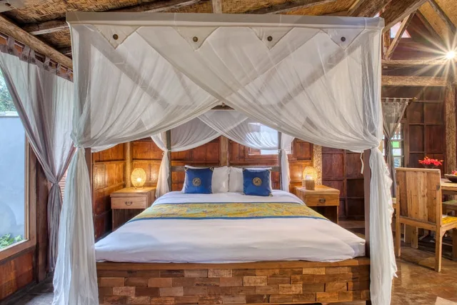 فيلا فاخرة بسريرين كينج بغرفتي نوم بمسبح خاص، Antique Sentana Villa Ubud 5/10