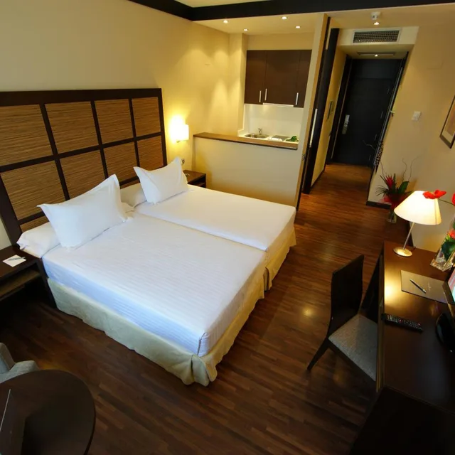 استوديو بسرير كينج بشرفة، Aparthotel Attica 21 Valles 2/8