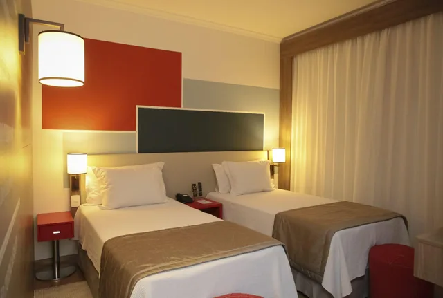 غرفة بسريرين منفصلين، Tryp By Wyndham Ribeirao Preto 1/1