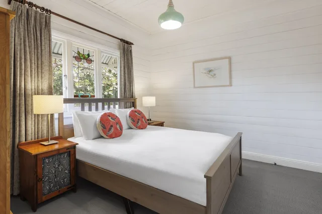 كوخ بأربعة أسرّة وسريرين كوين، Hotel Blue and Cottages Katoomba 2/3