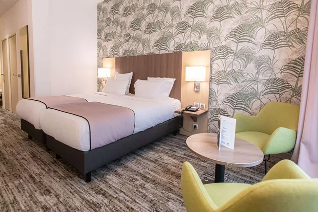 غرفة بسريرين منفصلين، Quality Hotel Bordeaux Centre 1/3