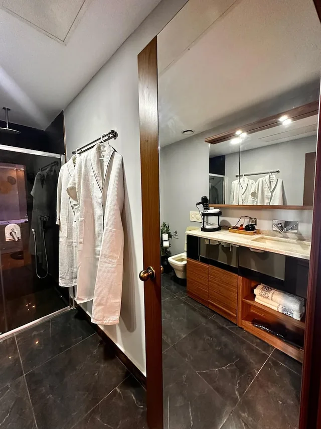 غرفة تنفيذية بسرير كينج بغرفة نوم واحدة مع أريكة بحوض جاكوزي، Sabiha Gokcen Hotel Istanbul Houses 2/2