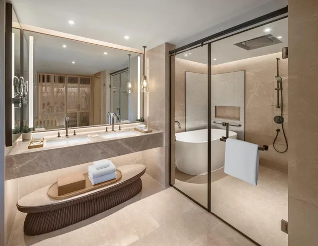 Family Suite, Twin Beds, King Bed, Bunk Bed, Bay View, Balcony، JW Marriott Goa Vagator 4/4