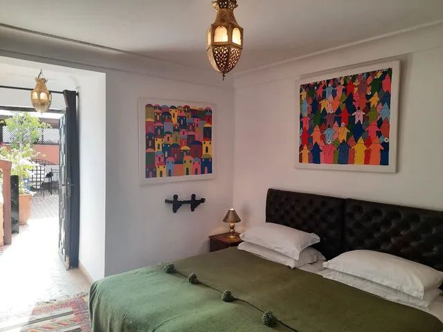 غرفة قياسية بسرير مزدوج، Riad Aubrac 4/10