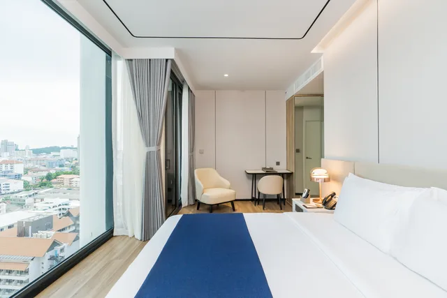 غرفة بريميير بإطلالة على المدينة، Arbour Hotel and Residence Pattaya (SHA Plus+) 2/7