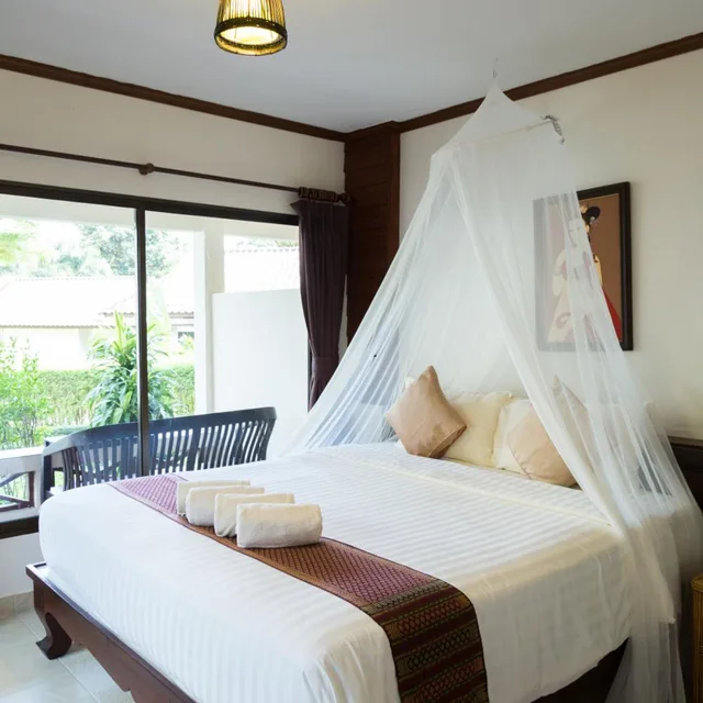 غرفة سوبيريور بإطلالة على الحديقة، Ao Cho Grandview Hideaway Resort 1/9
