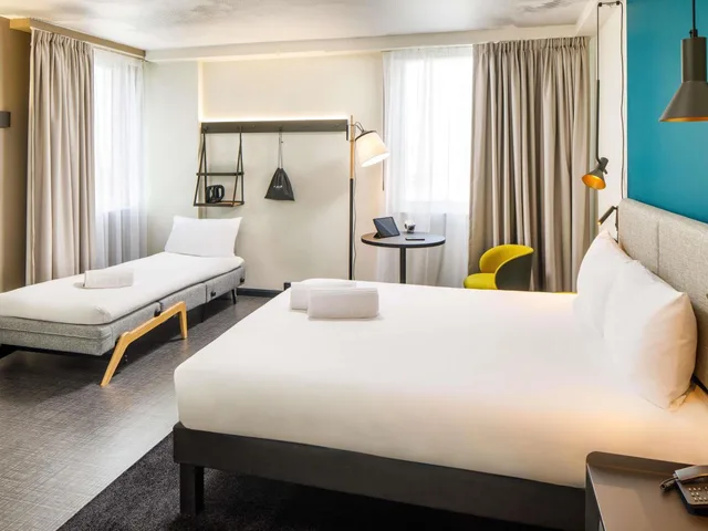غرفة عائلية بسرير مزدوج وسرير فردي، Ibis London Greenwich 1/5