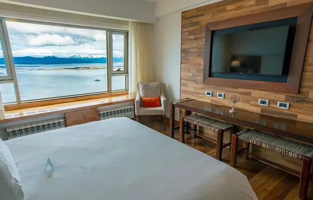 جناح استوديو بريميوم بسريرين منفصلين بإطلالة على البحر، Arakur Ushuaia Resort and Spa 1/1
