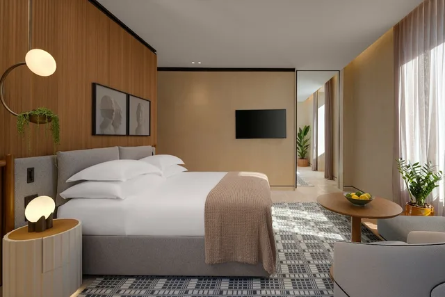 جناح ركني بسرير كينج، Six Senses Rome 1/3