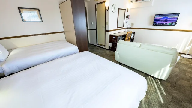 غرفة ديلوكس بسريرين منفصلين للمدخنين، Toyoko Inn Tochigi Ashikaga-eki Kita-guchi 1/8