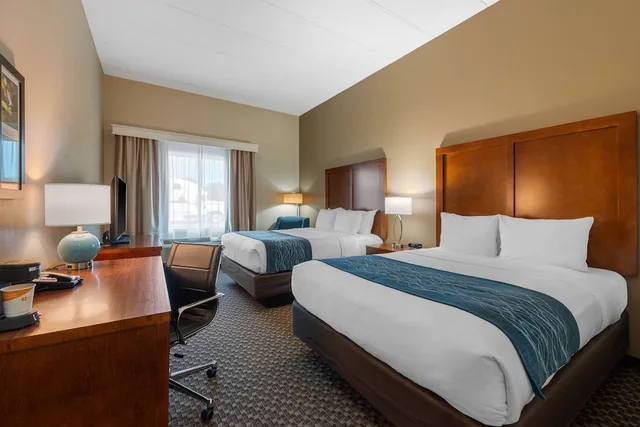 غرفة قياسية بسريرين كوين، Sleep Inn Suites Wildwood the Villages 1/8