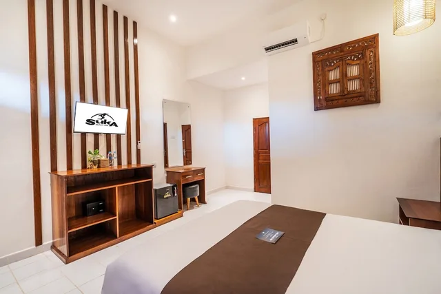 غرفة قياسية بسرير كوين، Suka Beach Inn 2/4