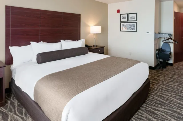 غرفة بسرير كينج لذوي الإعاقة، Cobblestone Hotel & Suites - Appleton International Airport 6/8