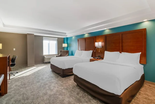 غرفة قياسية بسريرين كوين، Comfort Inn Manchester Airport 3/9