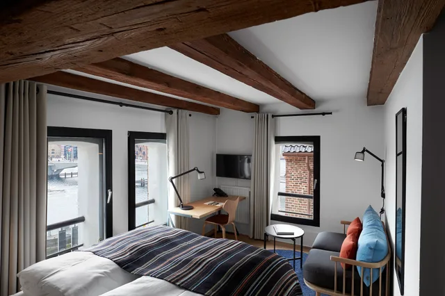 غرفة ديلوكس تنفيذية بسرير كوين بإطلالة، 71 Nyhavn Hotel 1/5