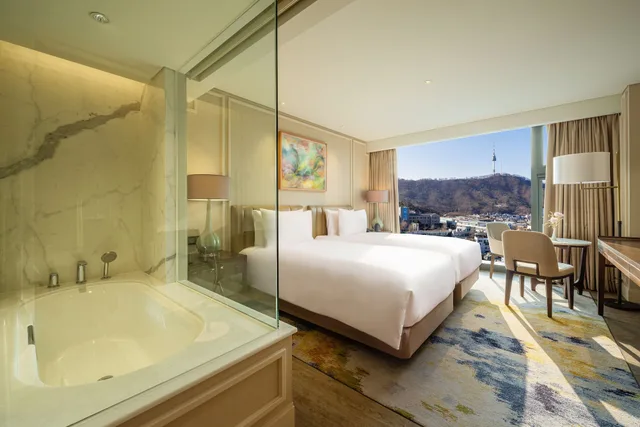 غرفة ديلوكس بسريرين منفصلين، The Ambassador Seoul - A Pullman Hotel 7/9