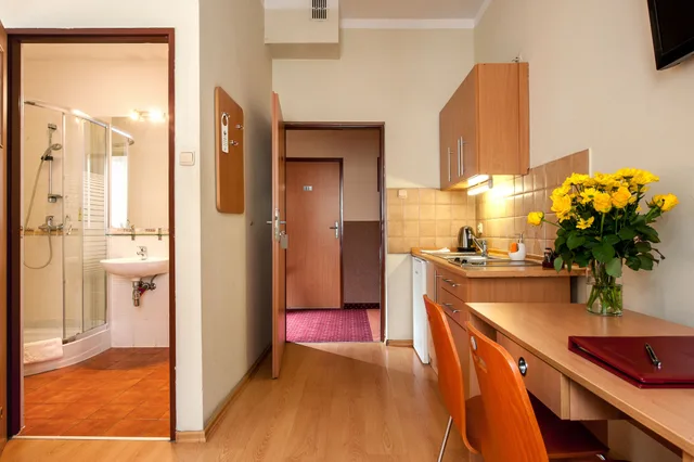 غرفة قياسية بسرير مزدوج، Maly Krakow Aparthotel 6/6