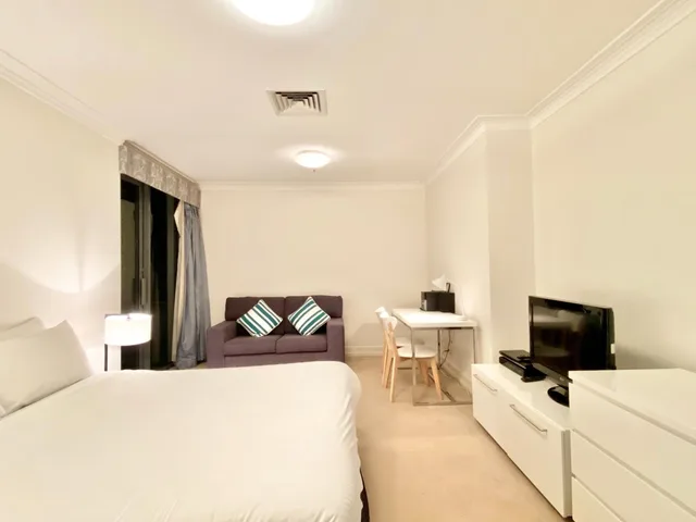 شقة استوديو أساسية بسرير كوين، Milson Executive Apartments 1/5
