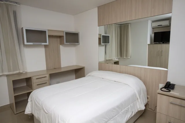 غرفة سوبيريور بسرير مزدوج مع أريكة، Slaviero Hotel Londrina Flat 5/10