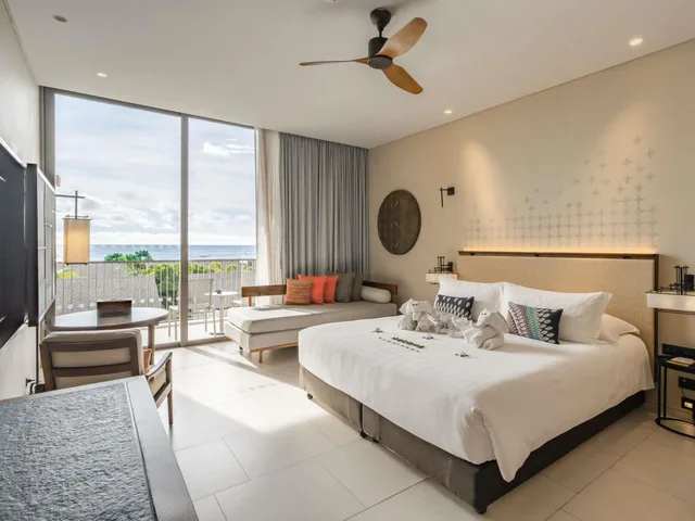 غرفة ديلوكس بسرير مزدوج أو سريرين منفصلين بإطلالة على البحر، Pullman Khao Lak Resort 2/8