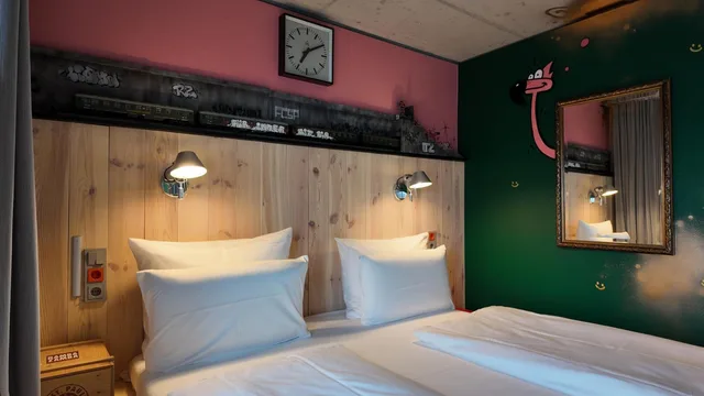 غرفة قياسية بسرير مزدوج، Villa Viva Hamburg 3/10