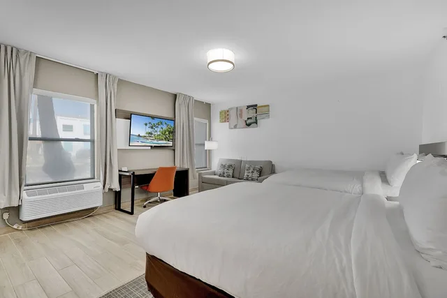 Suite, 2 Queen Beds, Sofa, Comfort Inn South Padre Island Central 2/3