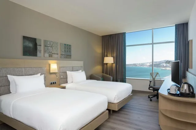 غرفة بسرير فردي، Hilton Garden Inn Tanger City Center 4/7