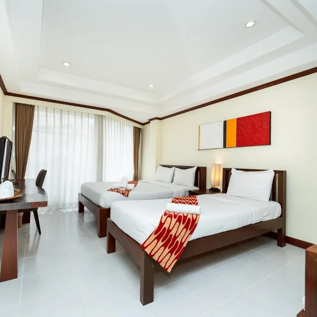 غرفة عائلية، Khon Kaen Orchid Hotel 2/10