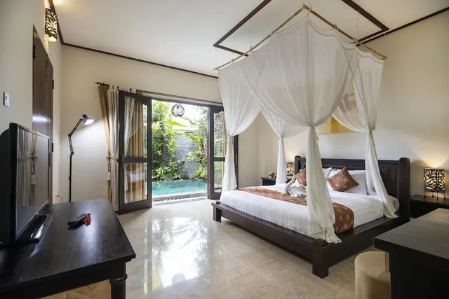 فيلا بسريرين كينج بـ3 غرف نوم بمسبح خاص، Bali Ayu Hotel And Villas 2/9