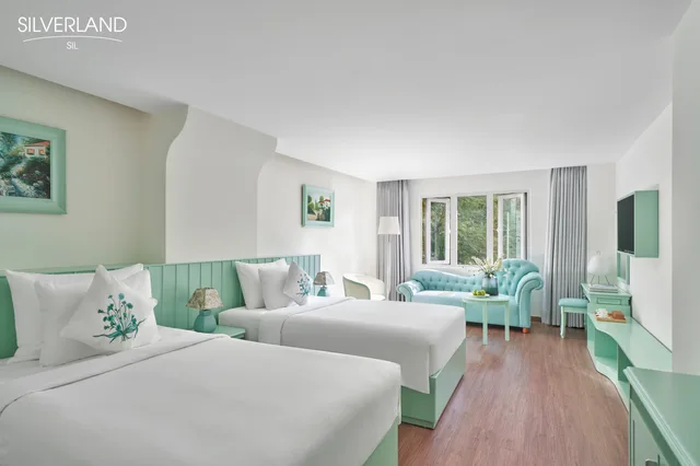 غرفة عائلية ثلاثية بسرير مزدوج وسرير فردي، Silverland Sil Hotel and Spa 1/3