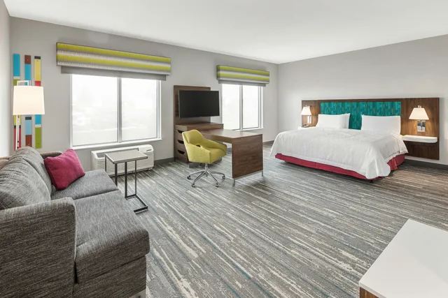 Studio, King Bed, Accessible, Hampton Inn Odessa Trinity 1/2