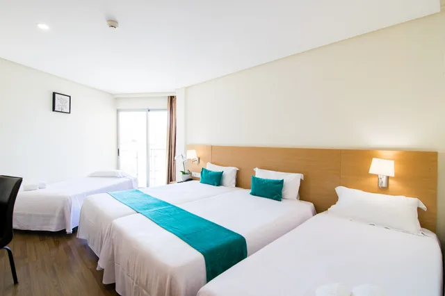 غرفة ديلوكس بسرير كوين بإطلالة جزئية على البحر، Cullera Holiday 6/10