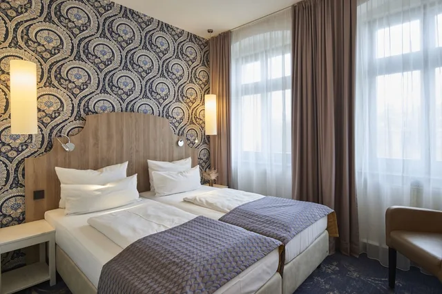 غرفة بسريرين منفصلين، Hotel Via Regia Vias Hotels 1/2