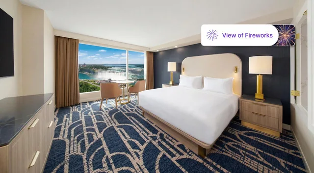Presidential, Premium, Junior Suite, King Bed, Falls View، Embassy Suites By Hilton Niagara Falls Fallsview 1/2