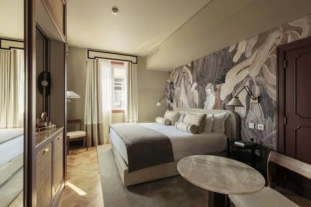غرفة ديلوكس بسرير كينج، Hotel Infante Sagres Porto 7/10