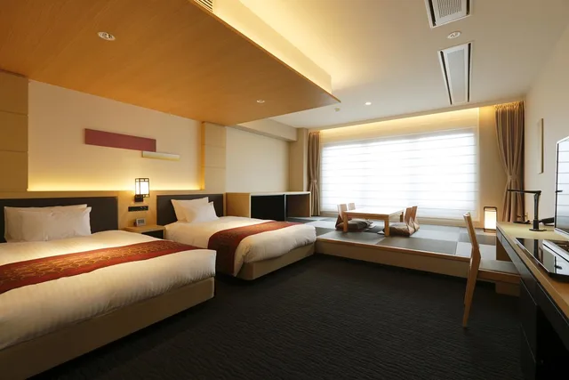 غرفة كومفورت ديلوكس بسريرين منفصلين، Kanazawa Sainoniwa Hotel 1/1