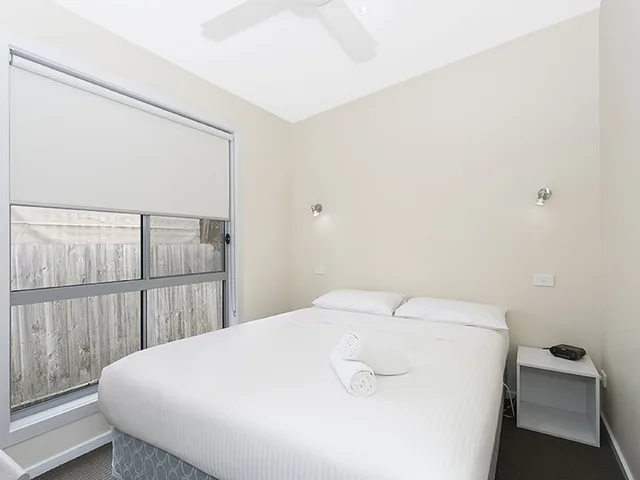 كابينة سوبيريور بسرير كوين وسريرين منفصلين، PORTLAND HOLIDAY VILLAGE 1/2
