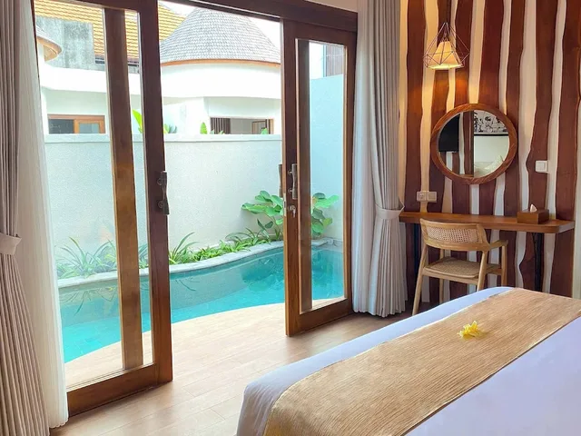 فيلا بسرير مزدوج وسريرين منفصلين بإطلالة على المسبح بغرفتي نوم، The Prime Canggu Bali 4/5