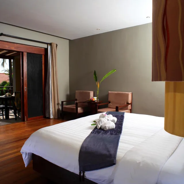 غرفة ديلوكس بسرير مزدوج أو سريرين منفصلين، Chongfah Beach Resort Khao Lak 4/7