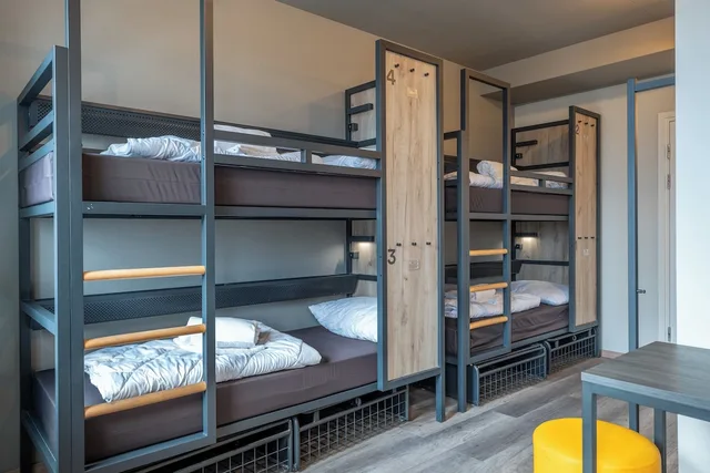 سكن مشترك مختلط بأربعة أسرّة، a&o Copenhagen Sydhavn 5/6