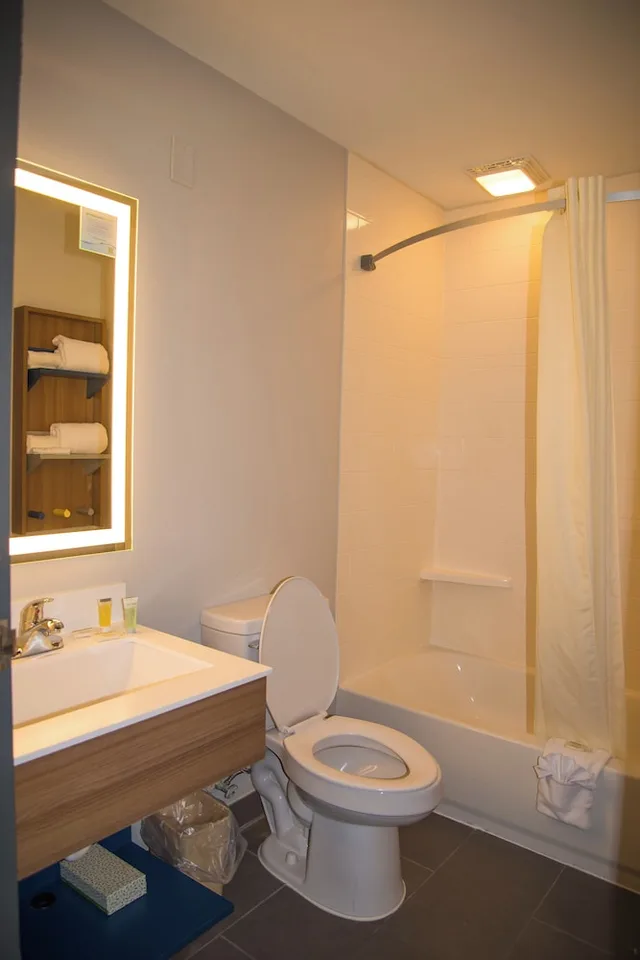 جناح بسرير كوين، Microtel Inn And Suites By Wyndham Daphne Mobile 2/2