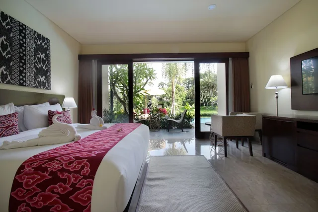 غرفة ديلوكس بسرير مزدوج، Byasa Ubud 2/10