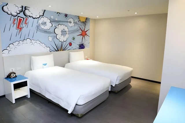 Budget, Twin Beds, No Window، Wholesome Hotel 1/2