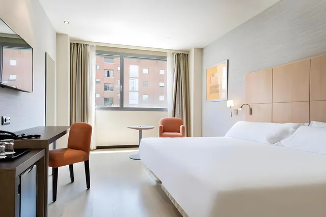 غرفة مفردة بسرير مزدوج، Abba Huesca Hotel 1/1