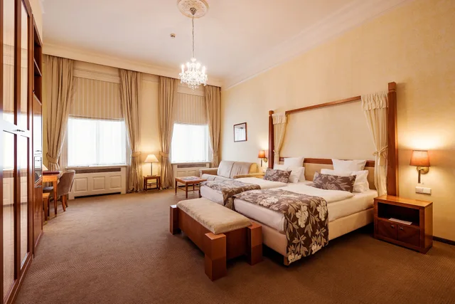 غرفة سوبيريور بسرير كينج، Ventana Hotel Prague 2/3